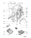 Схема №4 GCI 4733 W/WS с изображением Держатель для посудомоечной машины Whirlpool 481990500094