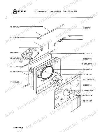 Схема №4 195304844 1344.11LHCS с изображением Варочная панель для духового шкафа Bosch 00083264