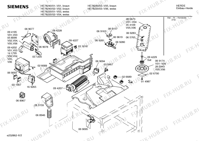 Схема №6 HE37040 с изображением Ручка переключателя для духового шкафа Siemens 00154807