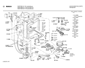 Схема №4 SMS7086 с изображением Панель для электропосудомоечной машины Bosch 00282287