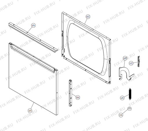 Взрыв-схема стиральной машины Gorenje W6465L Svane DK   -White #2111661 (900003292, WM50) - Схема узла 06