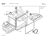 Схема №5 HBN430150J с изображением Панель управления для духового шкафа Bosch 00436769
