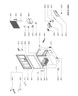 Схема №1 1 CH-4610 с изображением Дверка для холодильной камеры Whirlpool 481944269343