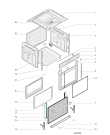 Схема №3 OSX896LDC0X (F087098) с изображением Модуль (плата управления) для духового шкафа Indesit C00308054