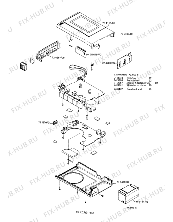 Схема №4 RC6035 с изображением Блок питания для аудиотехники Siemens 00751188