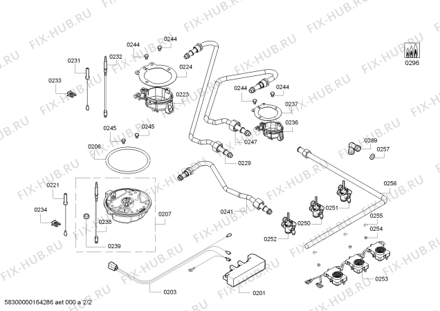 Схема №2 PCC615B80E 2G+1W BO60F IH5 с изображением Решетка для электропечи Bosch 00674870