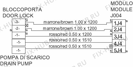 Большое фото - Электропроводка для стиралки Indesit C00264514 в гипермаркете Fix-Hub