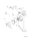 Схема №3 AWG 274C с изображением Уплотнитель Whirlpool 481946669976