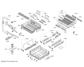 Схема №6 SBV69M40EU с изображением Передняя панель для электропосудомоечной машины Bosch 00705743