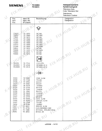 Схема №12 FS189V4 с изображением Модуль для жк-телевизора Siemens 00756903