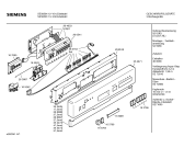 Схема №5 SE58591 с изображением Передняя панель для посудомоечной машины Siemens 00352671