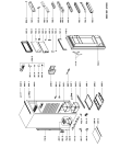 Схема №1 KVEE 2539/A/BR-LH с изображением Дверь для холодильной камеры Whirlpool 481241618308