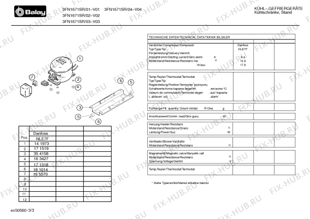 Схема №2 KSG3520NE с изображением Конденсатор для холодильника Bosch 00236414