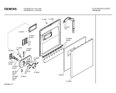 Схема №6 SE24630EU Extraklasse с изображением Передняя панель для электропосудомоечной машины Siemens 00350214