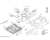Схема №2 JG17BB50 ENC.JG17BB50 4G+1W JUNKER70F IH5 с изображением Варочная панель для плиты (духовки) Bosch 00686893