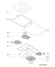 Схема №1 PCTHR K6042 IN с изображением Поверхность для духового шкафа Whirlpool 481010899126