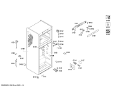 Схема №4 KDN30X73 с изображением Дверь для холодильника Bosch 00248280