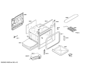 Схема №4 3CGX462BT с изображением Ручка выбора температуры для духового шкафа Bosch 00619961