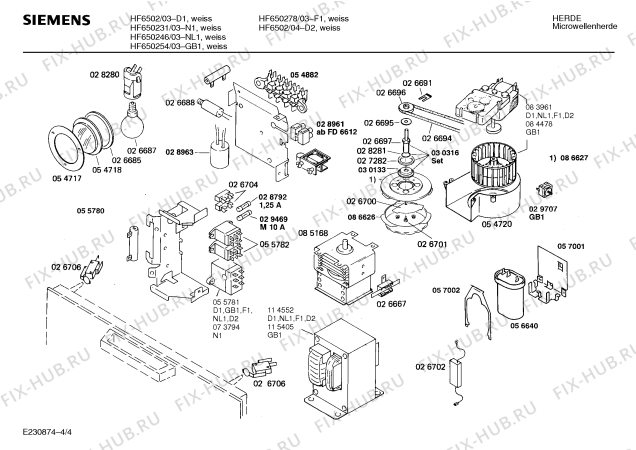 Схема №4 HF430051 с изображением Стеклянная полка для свч печи Bosch 00054718