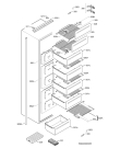 Схема №1 JGI9488 с изображением Панель ящика для холодильника Electrolux 2271045094