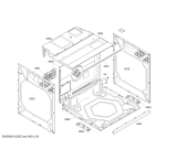 Схема №6 HBN870761 с изображением Фронтальное стекло для духового шкафа Bosch 00477953