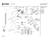 Схема №3 P1KCS4000S с изображением Дверь для холодильной камеры Bosch 00236048