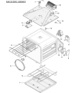 Схема №5 CIG534I (F027790) с изображением Обшивка для духового шкафа Indesit C00090350