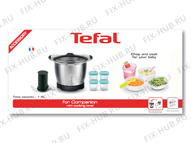 Большое фото - Запчасть  для кухонного комбайна Tefal XF388E38 в гипермаркете Fix-Hub