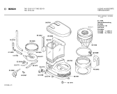 Схема №1 TKA2512 с изображением Крышка для кофеварки (кофемашины) Bosch 00057121