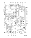 Схема №1 KVIK 2000/A с изображением Дверка для холодильной камеры Whirlpool 481231018737