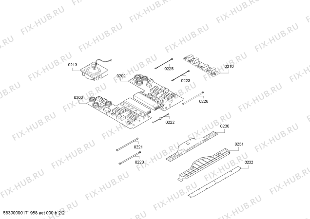 Схема №2 PIR675N17E IH6.1 - Standard с изображением Стеклокерамика для плиты (духовки) Bosch 00689730