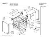 Схема №6 GI214160 с изображением Инструкция по эксплуатации Gaggenau для электропосудомоечной машины Bosch 00588582