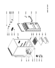 Схема №1 ARC 0140 с изображением Обрамление полки для холодильника Whirlpool 481246049363