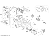 Схема №4 R8580X1GB с изображением Модуль управления для электросушки Bosch 00751112