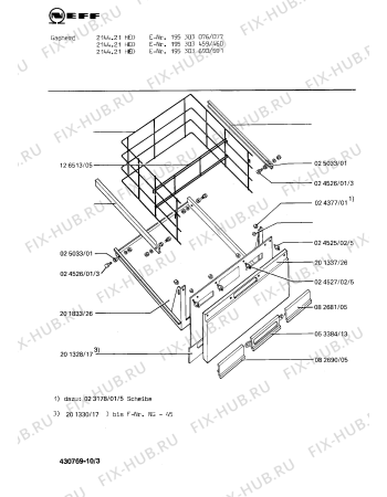 Схема №7 1321445101 2441/111ECSM с изображением Уплотнитель для духового шкафа Bosch 00052981