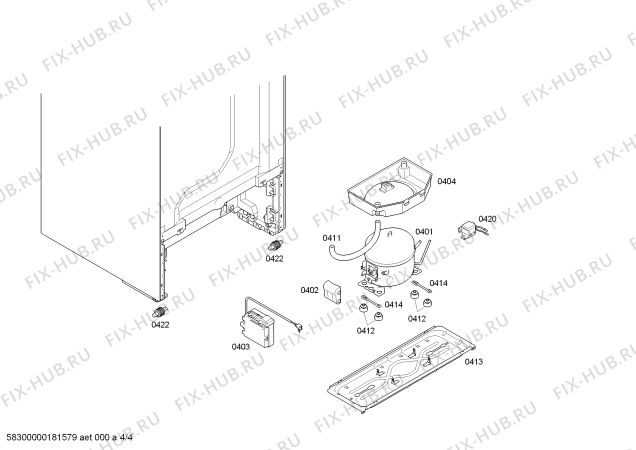 Схема №3 3KF6865X с изображением Дверь для холодильника Bosch 00714320