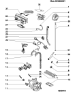Схема №4 WT50EX (F026866) с изображением Электропроводка для стиралки Indesit C00096433
