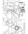 Схема №2 WAK 7740-NORDIC с изображением Обшивка для стиралки Whirlpool 481245211289