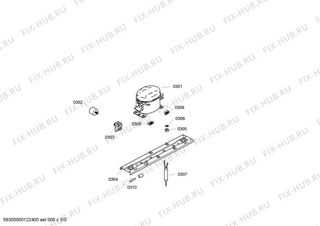 Схема №3 KGV18148TI с изображением Дверь для холодильника Bosch 00245301