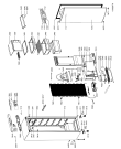Схема №1 WVG 301/1/IX с изображением Опора для холодильной камеры Whirlpool 481246218325