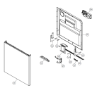 Схема №1 D3121 US   -Bisque Bi (900001091, DW20.1) с изображением Дверь для посудомоечной машины Gorenje 247908