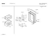 Схема №3 KTL1631 с изображением Дверь для холодильной камеры Bosch 00217251