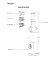 Схема №4 QA5081B1/6R0 с изображением Подставка для кухонного измельчителя Moulinex MS-650176