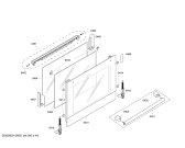 Схема №6 HEN230054 с изображением Ручка конфорки для духового шкафа Bosch 00600381