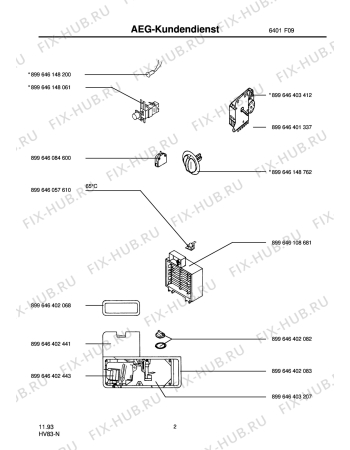 Взрыв-схема посудомоечной машины Unknown VA 6005H 911 3701-00 - Схема узла Section1