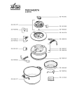 Схема №1 P4231442/07A с изображением Сотейника Seb SS-981378