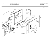 Схема №6 SGI5315EU с изображением Передняя панель для посудомоечной машины Bosch 00352653