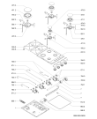 Схема №1 AKM 242/WH с изображением Втулка для электропечи Whirlpool 481244038929