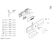 Схема №4 WM08E161HK с изображением Панель управления для стиральной машины Siemens 00677991