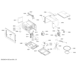 Схема №3 HMT82M420 с изображением Панель управления для микроволновки Bosch 00674546